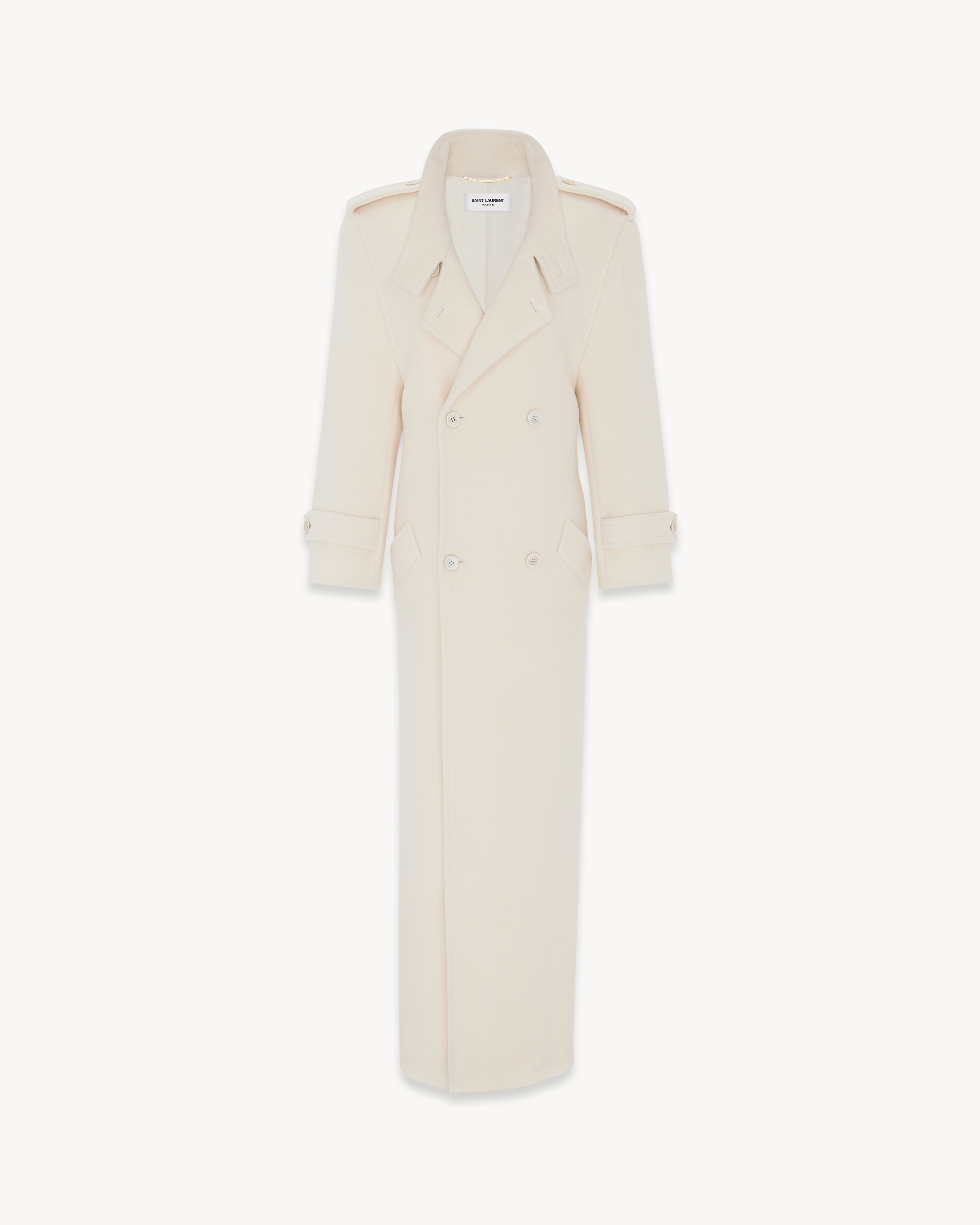 Saint laurent wool coat Clearance