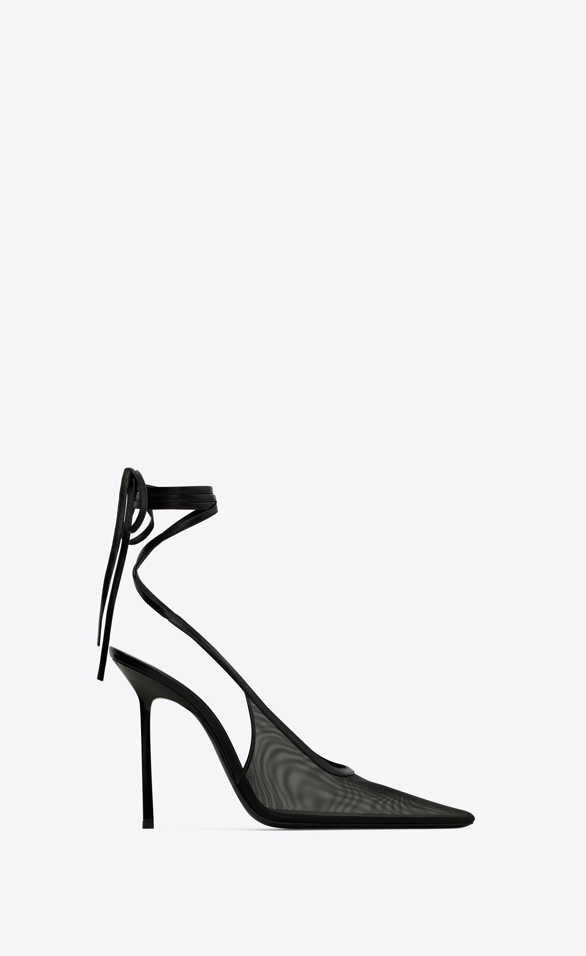 OXALIS slingback pumps in mesh | Saint Laurent | YSL.com